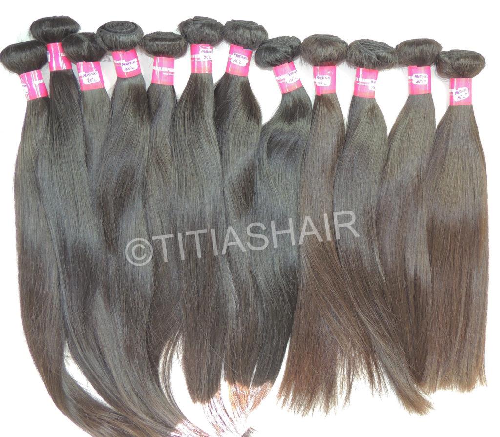 lot de tissage bresilien lisse