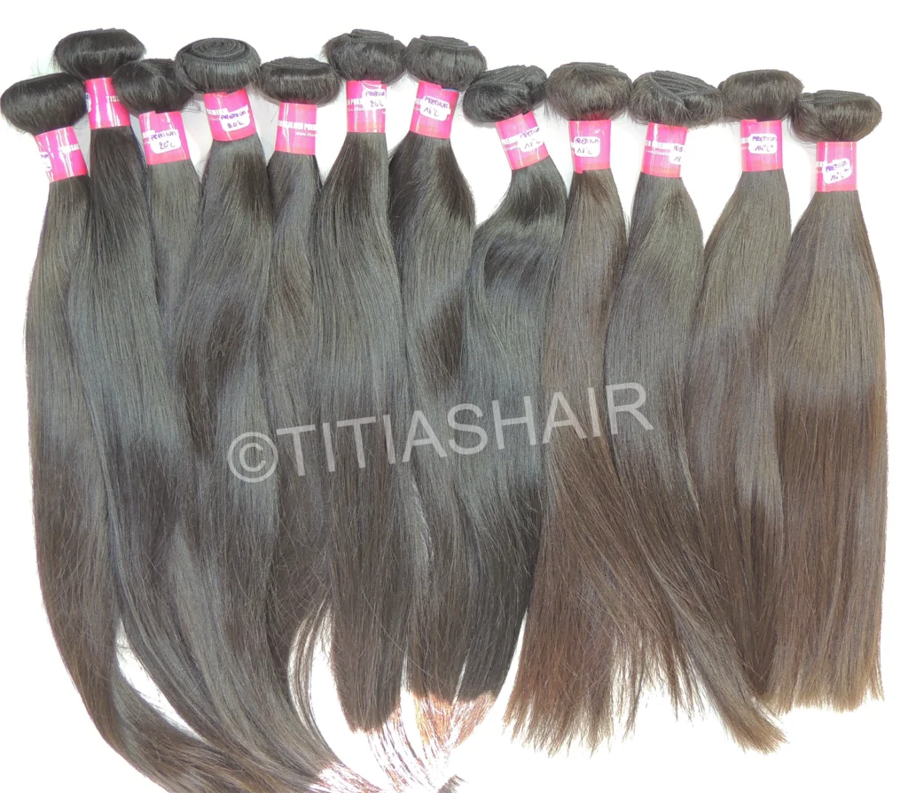 lot de tissage bresilien lisse