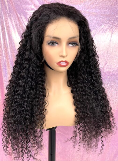 lace frontal wig kinky curly